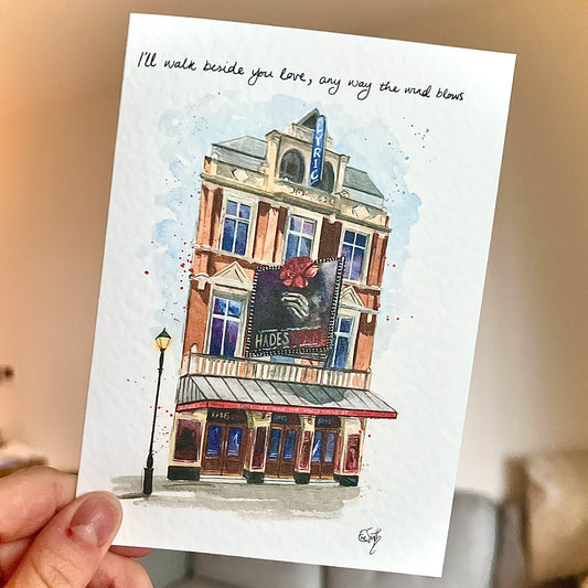 Hadestown Valentines Card